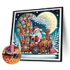 (US Local)4pack Xmas-Special Shaped Diamond Painting Kit(30x30cm)