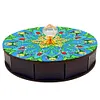 Mandala Diamond Painting Storage Box Wooden Round Jewelry Case with Lid Kits