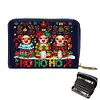 (US Local)DIY Diamond Art Diamond Dot Card Pack 5D Diamond Painting Coin Pouch Gift (Elk)