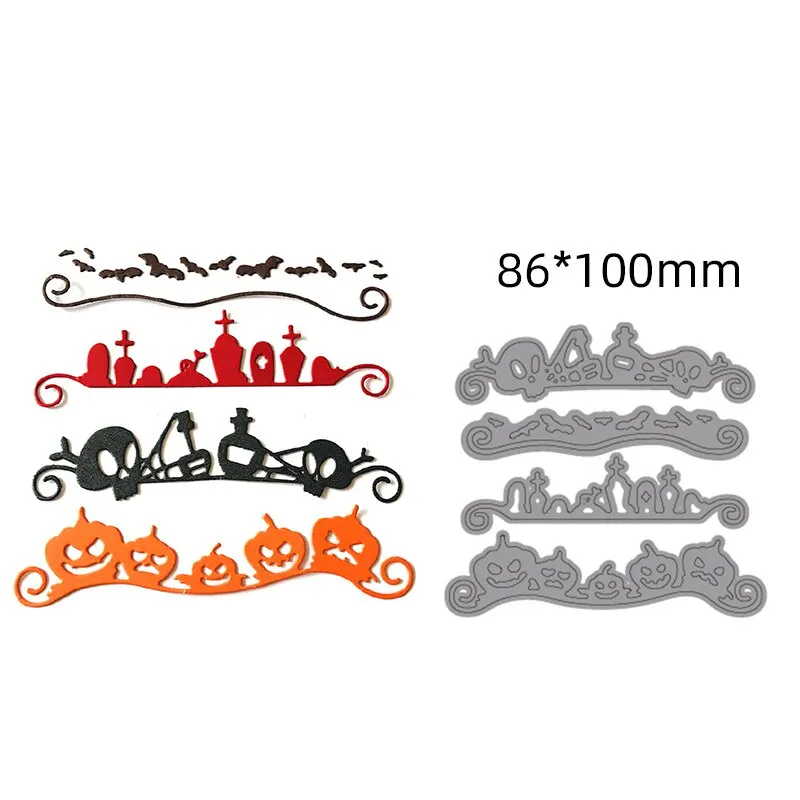 2021 NewCraft Dies Metal Cutting Dies Cut Mold Halloween dies Decoration Scrapbook Paper Craft Knife Mould Blade Stamps