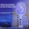 Bug Zapper Racket 2 in 1 Electric Fly Swatter Mosquito Killer for Indoor Outdoor