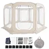 [US Local Warehouse] Bubble Tent for 6-8 Person Portable Transparent Igloo Tent Dome 12x7ft with Rain Cover & Storage Bag Bubble House for Camping Parties and Stargazing