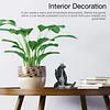 Xiaoling Backflow Incense Burner, Ceramic Waterfall Incense Holder, Decorative Incense Fountain, Inscent Stick Stand Censer, Interior Decoration for Home Decor, Desk Decor
