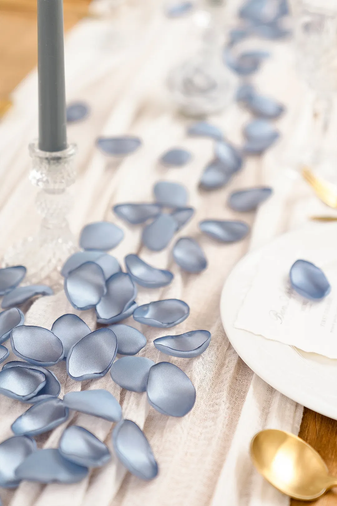 Silk Rose Petals