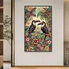 >SALE<5D DIY Full Round Drill Diamond Painting Toucan Kit Home Decor Art Craft 50x85cm