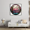 Flamingo - 11CT Stamped Cross Stitch 40*40cm/15.75*15.75in