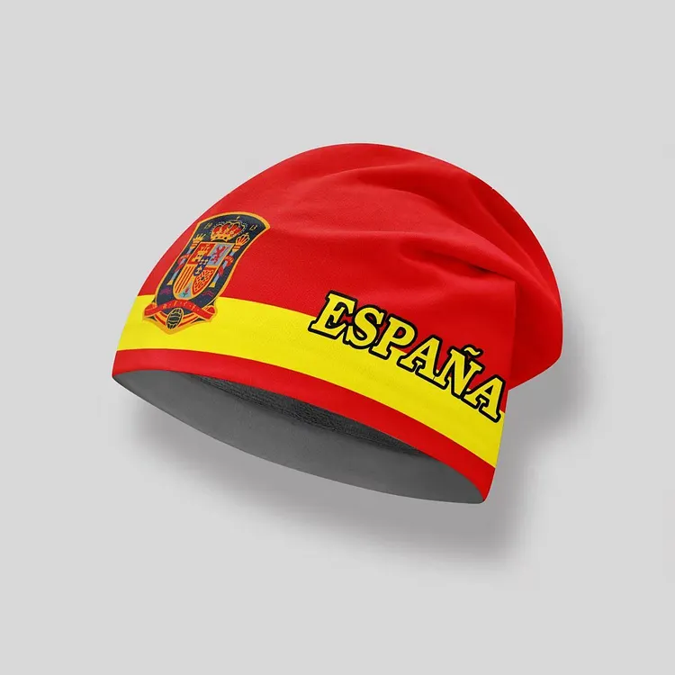Spain - Headscarf/Cap - Breathable Fleece Lined for Warmth - Hat