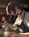 Clerk Reze Decorative Painting - Chainsaw Man - H-TWO Studio