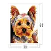 11CT Stamped Dog - Cross Stitch 36*46cm/14.17*18.11in