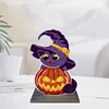 Crystal Diamond Ornament Wooden Point Drilling Halloween Ornament Kit