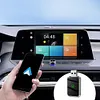 2 in 1 Wireless CarPlay Android Auto Adapter Plug & Play for Factory Wired Cars