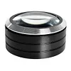 5X Illumination Paperweight Magnifier 6 LED Dome Desktop Magnifier for Reading