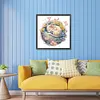 >SALE<5D DIY Partial Special Shaped Drill Diamond Painting Sleeping Critters 30x30cm