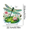 Garden Dragonfly Double Sided - 5D DIY Ornament