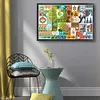 Four Seasons - 11CT Stamped Cross Stitch 57*40cm/22.44*15.75in