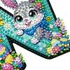 Easter letters-Double Sided Drill-5D DIY Craft Keychain