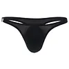 Men's Sexy T-Back Thongs Low Rise Underwear Bulge Pouch Ice Silk Briefs