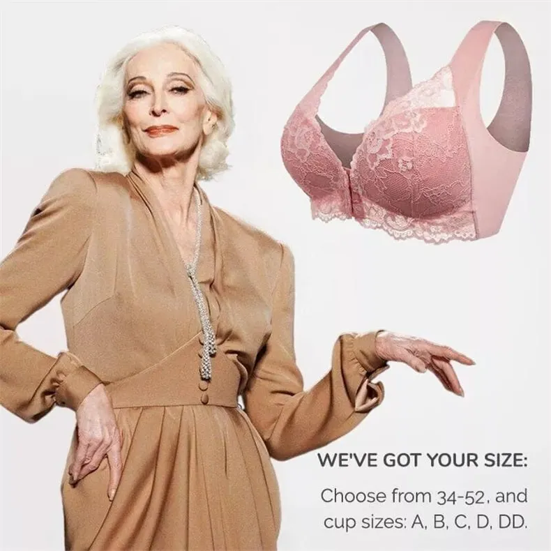 Sora Bras &ndash; Front Closure 5d Shaping Push Up Bra &ndash; Seamless, Beauty Back, Comfy