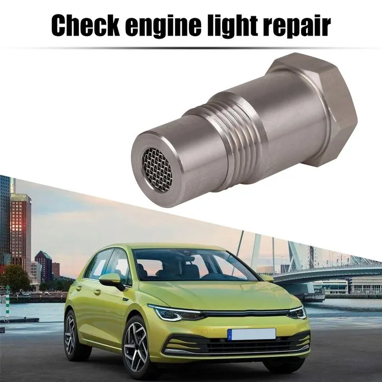 Garlaven M18*1.5 Car CEL Fix O2 Sensor Check Engine Light Eliminator Adapter Oxygen Sensor delete kit Extender