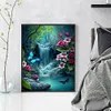 Butterfly Waterfall - 11CT/14CT Stamped Cross Stitch 40*50cm/15.75*19.69in