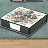 Cross Leather Diamond Art Note Box with 160 Sheets of Paper for Beginners