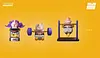 WCF Scale Gym Club Series Horizontal Bar Buu - Dragon Ball Resin Statue - 7STARS Studios