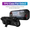 TPU Case Full Protection with Stand Base Gaming Console Protective Cover Skin Heat Dissipation Vents Shockproof Protective for Odin3 Accessories