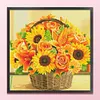 Sunflower - 9CT Full Beaded Cross Stitch Kit(40x40cm)