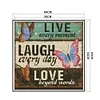 Letters-11CT Stamped Cross Stitch Kit(40*40cm)
