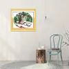 Stamped Cross Stitch-Cat (20x17cm)