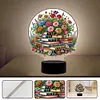 Flower Book Diamond Painting Night Light 5D DIY Diamond Art Lamp Home Decor