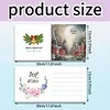 12pcs DIY Christmas Snowman Diamond Painting Greeting Card