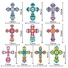 10pcs DIY Crystal Diamond Pendant Kits