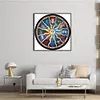 (Counted/Stamped) 11CT Sun Moon Constellation-Cross Stitch 50*50cm/19.68*19.68in
