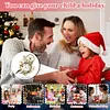 (US Local)Acrylic Special Shape Flower Bird Diamond Painting Clock Ornaments Kit