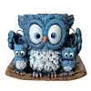 Swing Owl Resin Hanging Planter Cute Creative Vase Gift for Women Mother Teacher