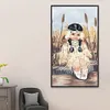 >SALE<5D DIY Full Round Drill Diamond Painting Girl Kit Home Decor Art Craft 40x70cm