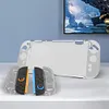 For Switch 2 Detachable Transparent Shell w/ Screen Protector & Thumb Grip Caps
