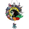 Diamond Painting Animal And Flower Hanging Clock Pendant Kit for Decoration