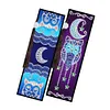 2pcs Creative DIY Diamond Painting Bookmark Special Leather Tassel Kits