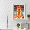 Dragon Ball Goku - 11CT Stamped Cross Stitch - 40*50cm