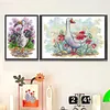 【Limited Stock Sale】(2pcs) Gooses-14CT Stamped Cross Stitch 30*21cm(Bundle Sale)