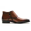New Fashion Mens Ankle Boots genuine leather