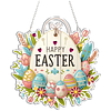Easter Egg DIY Acrylic Special Shape Drill Diamond Art Hanging Decor Kits
