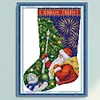 Santa Claus-16CT Stamped Cross Stitch Kit(27*37cm)