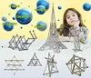 Magnetic Sticks and Balls(63pcs) Magnet Building Blocks Construction Set Educational Construction Stacking Toys for Adults and Kids