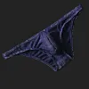 Men's T-Back Thongs Sexy lace Erotic Low Rise G-String Briefs Bulge Pouch Underwear