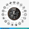 GPS Wireless Cycling Computer, Speedometer, Odometer, Waterproof MTB Tracker