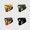 Men's Ball Pouch Underwear G Strings & Thongs Jockstrap Bulge Enhancer Athletic Supporters Male Thongs and G-Strings