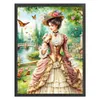 Vintage Victorian-11CT Stamped Cross Stitch 50*65cm(Big Size)
